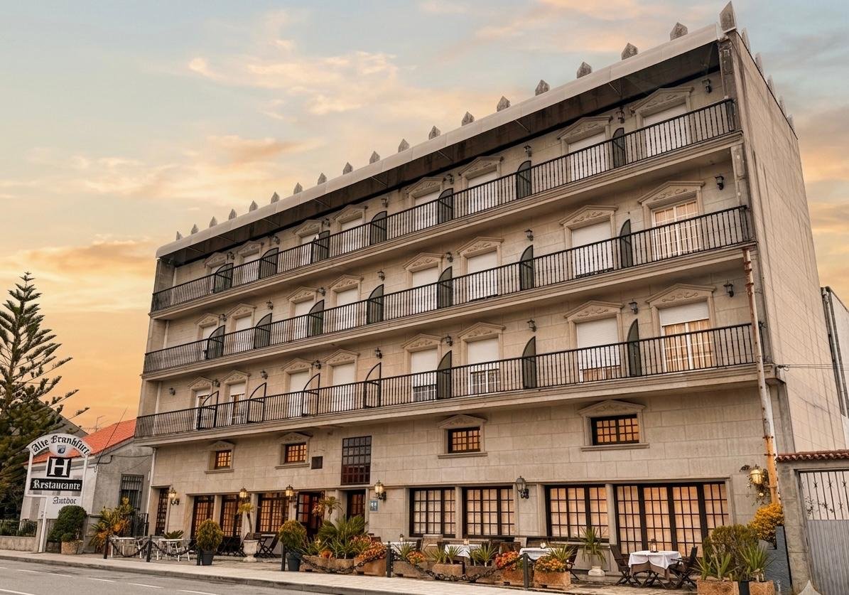 Fachada del hotel