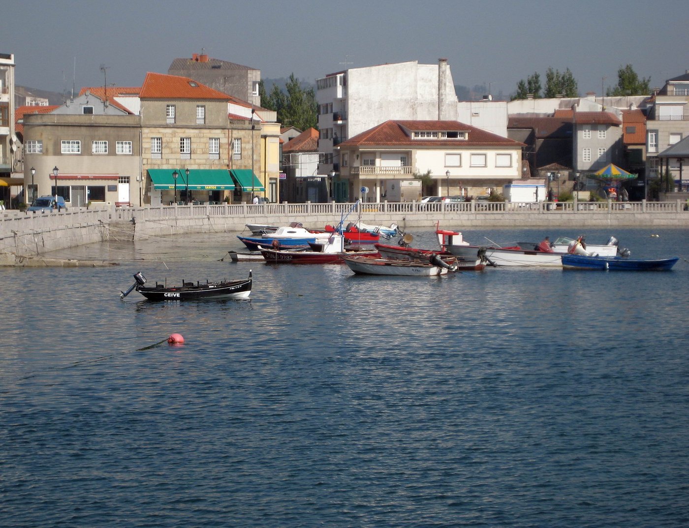 Ría de Arousa en Galicia